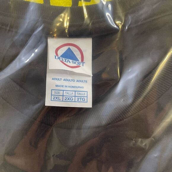 XXL Black My Hero Academia T-Shirt 2XL Screen Printed Delta Soft - Picture 3 of 10